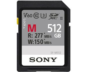 SONY Carte SDXC 512GB UHS-II R277/W150