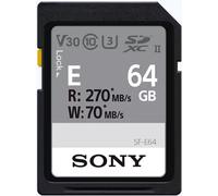 Sony Carte SDXC SFE-64-A 64 Go Classe 10 UHS-II R270/W45