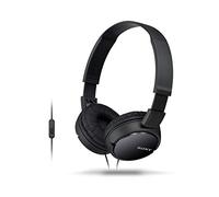 Sony Casque MDR-ZX110AP : smartphone pliable de type fermé noir MDR-ZX110AP B