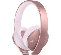 Sony, Casque PS4 Sans Fil Officiel, Accessoire PlayStation 4, Compatible PS VR, Audio 3D, Édition Gold, Couleur : Or Rose