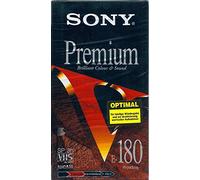 Sony Cassette VHS Série V Premium 180 minutes E180V