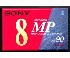 Sony Cassette vidéo 8 pour caméscope Qualité MP 8 mm 90 mn P590MP