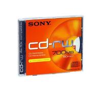 Sony CDRW700HSA - CD-RW - 700 Mo (80 min) 4x - 10x - boîtier CD