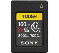 Sony CEA-G160T Tough CFexpress 160 Go, 800 Mo/s, 700 Mo/s, Noir