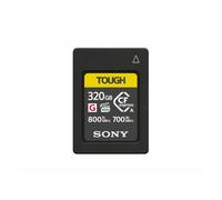 Caractéristiques de la carte mémoire Sony CFexpress Type-A TOUGH 320 Go (CEAG320T.SYM)