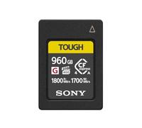 Sony Carte mémoire CFexpress Type A CEA-G960T 960 Go Tough série G VPG400 R1800/W1700 Mo/s
