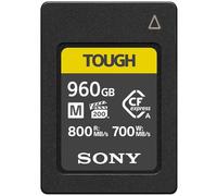 Sony CFexpress Tough M Series Carte mémoire numérique Type A 960 Go (1 to) Lecture 800 Mo/s Écriture 700 Mo/s [CEAM960T]