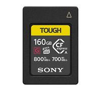 Sony VPG400 Tough CFexpress Carte mémoire Flash Haute Vitesse - Classe G, 160 Go - Type A (800 Mo/s en Lecture et 700 Mo/s en écriture) - CEA-G160t
