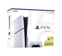 Sony Console PlayStation 5 Slim Standard avec Manette PS5 sans fil Dualsense - Blanc - Version EU