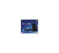 Sony Console Playstation PS4 Pro Jet Black, 1 to + 2 Commandes DUALSHOCK