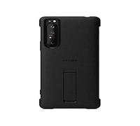 Sony Coque de Protection pour Smartphone Xperia 1 II avec capteur latéral et Bords surélevés Noir