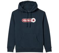 Sony Dua Lipa Official Merch DL Logo Hoodie Sweatshirt à Capuche, Bleu Marine, XL Mixte