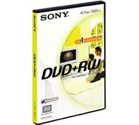 Sony DVD+RW Enregistrable et Réinscriptible 4.7 Go / BV DPW120AVD