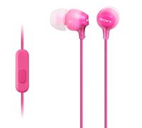 Sony Earphones with Smartphone Mic and Control - Pink Pink 5