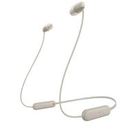 Sony Écouteurs sans fil WI-C100 - Bluetooth, microphone intégré, jusqu'à 25 h d'autonomie - Gris