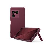 Sony - Étui Élégant avec Support pour Le Xperia 1 VIII, Protection Quotidienne, Bordeaux