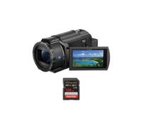 Sony FDR-AX43A Caméscope Noir + SanDisk 128 Go Extreme PRO UHS-I SDXC