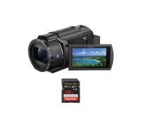 Sony FDR-AX43A Caméscope Noir + SanDisk 128 Go Extreme PRO UHS-I SDXC