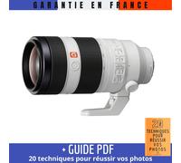 Sony FE 100-400mm F4.5-5.6 GM OSS + Guide PDF ""20 TECHNIQUES POUR RÉUSSIR VOS PHOTOS