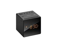 Sony ICF-C1 Radio-Réveil Cube Noir FM - AM Avec Sillage Graduel Et Alarme Simple