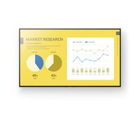 Sony FW-65EZ20L Écran d'affichage dynamique Écran plat de signalisation numérique 165,1 cm (65") LCD Wifi 350 cd/m² 4K Ultra HD Noir Android 16/7