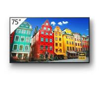 Sony FW-75BZ30J Écran Signalisation numérique Écran plat 190,5 cm (75" ) IPS 4K Ultra HD Noir Processeur intégré Android 10 [] (FW-75BZ30J)
