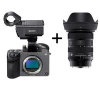 Sony FX2 avec poignée XLR + Sigma 24-70mm f/2.8 DG DN Art II + Garantie 5 Ans