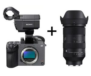 Sony FX2 avec poignée XLR + Sigma 28-105mm f/2.8 DG DN Art