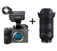 Sony FX2 avec poignée XLR + Sigma 28-105mm f/2.8 DG DN Art + Garantie 5 Ans