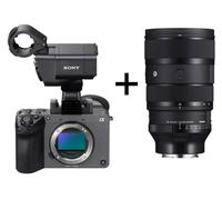 Sony FX2 avec poignée XLR + Sigma 28-45mm f/1.8 DG DN Art + Garantie 5 Ans