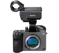 Appareil photo hybride Sony Cinema Line FX2 Boîtier nu Gris et Noir avec poignée XLR