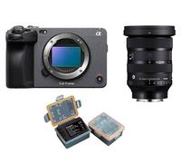 SONY FX3 A Boîtier +objectif Sigma 24-70 mm f/2.8 DG DN II Art (Sony E)+ Kingma batterie (Sony NP-FZ100)
