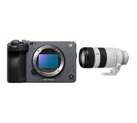 Sony FX3A plein format Cinema Line Boîtier + objectif Sony FE 70-200 mm f/2,8 GM OSS II (SEL70200GM2)