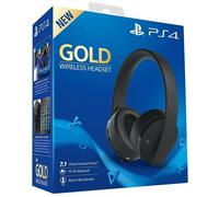 Sony Gold - Micro-casque - circum-aural - 2,4 GHz - sans fil - pour Sony PlayStation 4, Sony PlayStation 4 Pro, Sony PlayStation 4 Slim
