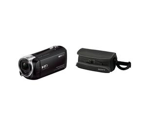 Sony HDR-CX405 Caméscope Full HD Zoom Optique 30x 2.29 Mpix & LCS-U5 Housse de Transport pour Caméscope - Noir