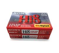 Sony Hi 8mm HMP Bande Vidéo Particule Métallique (120 Min.) 2-Pack