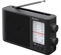 Sony Radio portable ICF-506 - Analogique AM/FM - Poignée de transport intégrée rétractable - Noir