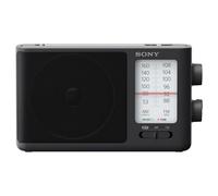 Sony Radio portable ICF-506 - Analogique AM/FM - Poignée de transport intégrée rétractable - Noir