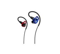Sony IER-M500 Écouteurs Intra-Auriculaires filaires Haute résolution | Écouteurs Hi-Res, isolation acoustique, idéal pour les musiciens, maintien stable - Rouge & Bleu