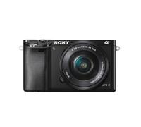 Sony ILCE6000LB Appareil photo sans miroir compact avec kit d'objectifs SELP1650 - Noir