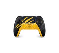 Sony Interactive Entertainment Manette sans fil DualSense PlayStation 5 - Édition limitée Marvel's Wolverine (Jaune et noir)