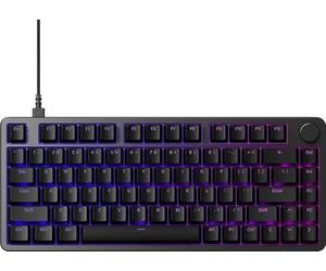 Sony INZONE KBD-H75 Clavier Gaming - Déclenchement Rapide, Commutateurs Magnétiques, Activation Réglable, 75% TKL, 8000Hz Polling, RGB, Fixation Jointe, Boîtier en Aluminium, PC FPS, QWERTY - Noir