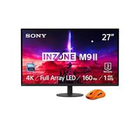 Sony INZONE M9II 27" 4K Ultra HD PC Gaming Monitor, Schwarz + Fnatic Gaming-Mouse