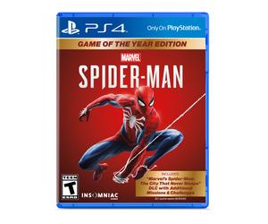 Sony Marvel's Spider-Man: Game of the Year Edition, PS4 PlayStation 4