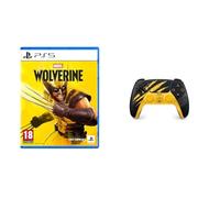 Sony, Marvel's Wolverine, Ã‰dition Standard, Version Physique avec CD, En Françai+Manette sans fil DualSense â€“ Ã‰dition limitée Marvelâ€™s Wolverine, compatible PS5,
