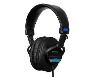 Sony MDR-7506, casque d'écoute studio fermé - filaire, gamme de fréquences 10Hz à 20kHz, idéal pour l'enregistrement et le mixage en studio, 63 Ohm, design léger et pliable (227g), noir