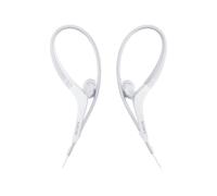 Sony MDR-AS410AP - Sport - écouteurs avec micro - intra-auriculaire - montage sur l'oreille - filaire - jack 3,5mm - blanc