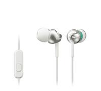 Sony MDR-EX110APW Ecouteurs Intra-auriculaires avec Microphone - Blanc