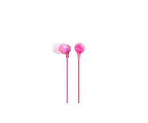 Sony MDR-EX15APPI Écouteurs intra-auriculaires rose, 8-22000Hz, 16 Ohm, 100dB, microphone intégré, connectivité filaire, unité de lecture 9mm