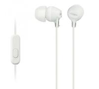 Sony MDR-EX15APWZ Blanches Écouteurs Avec Microphone